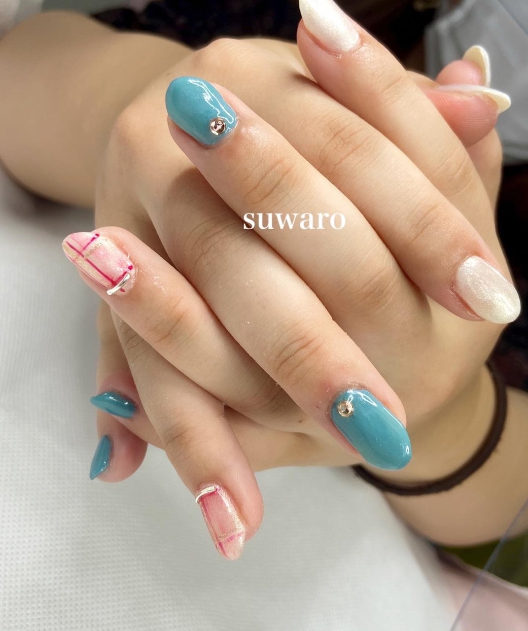 夏 梅雨 七夕 海 ハンド Natsumiのネイルデザイン No ネイルブック