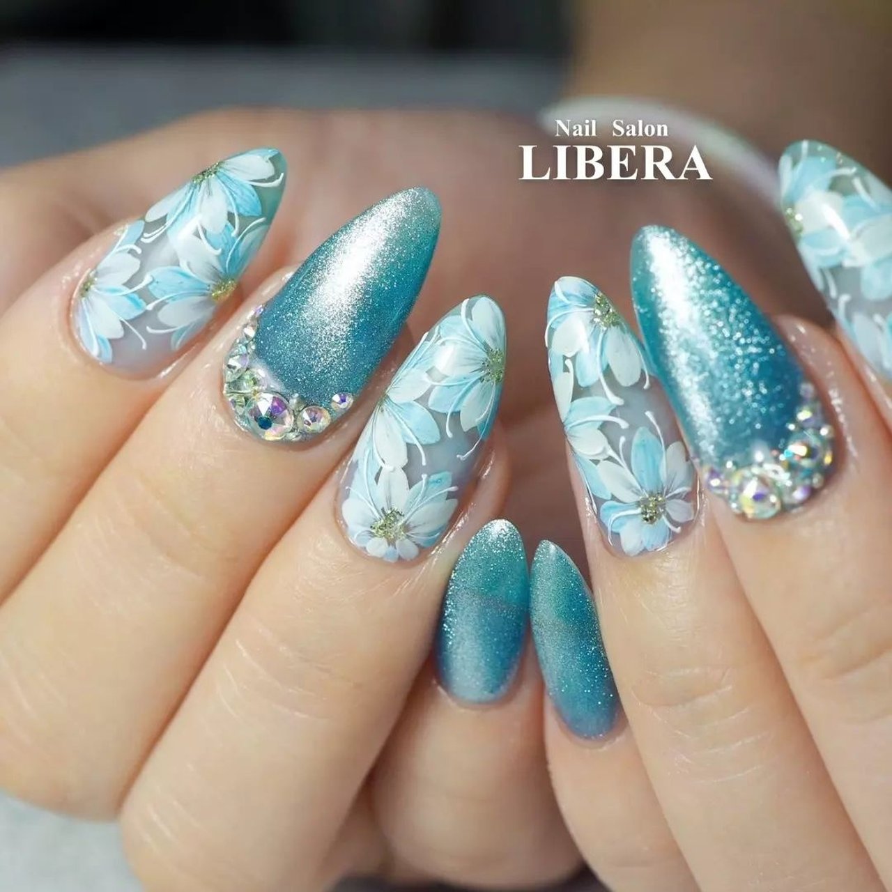 春/夏/梅雨/海/ハンド - Nail Salon LIBERAのネイルデザイン[No