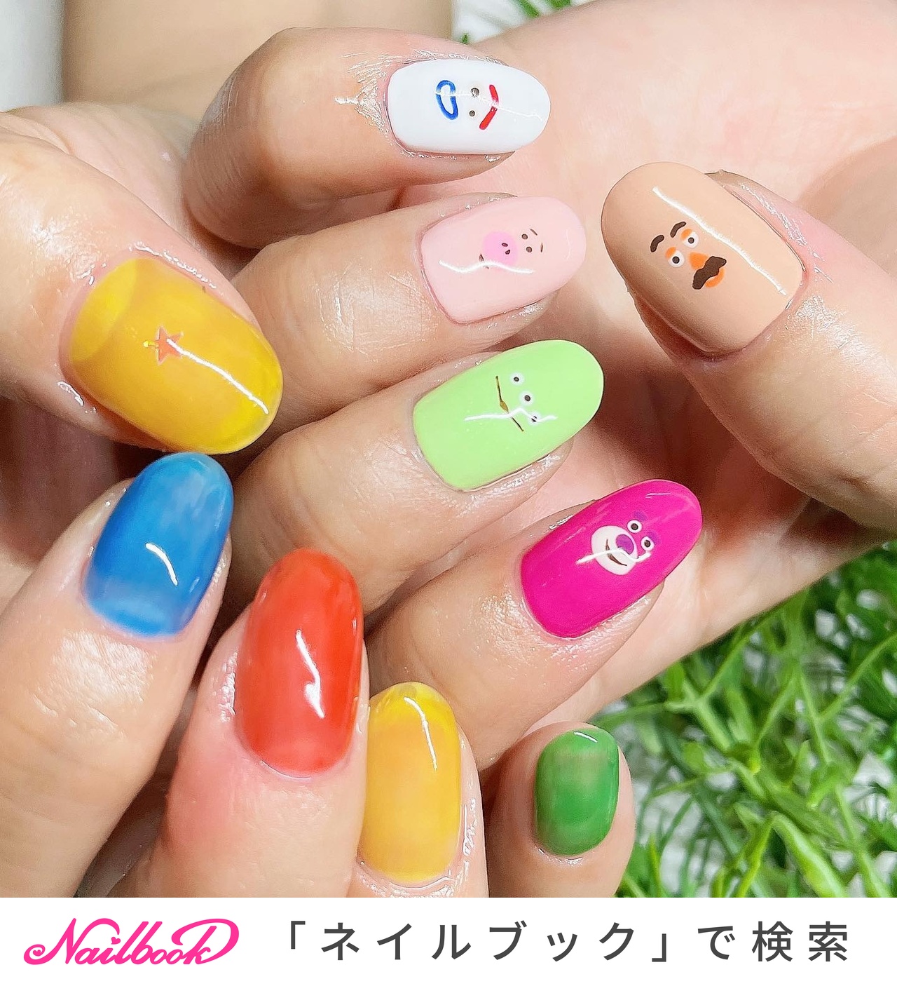 ポテトヘッドネイルのネイルデザイン ネイルブック