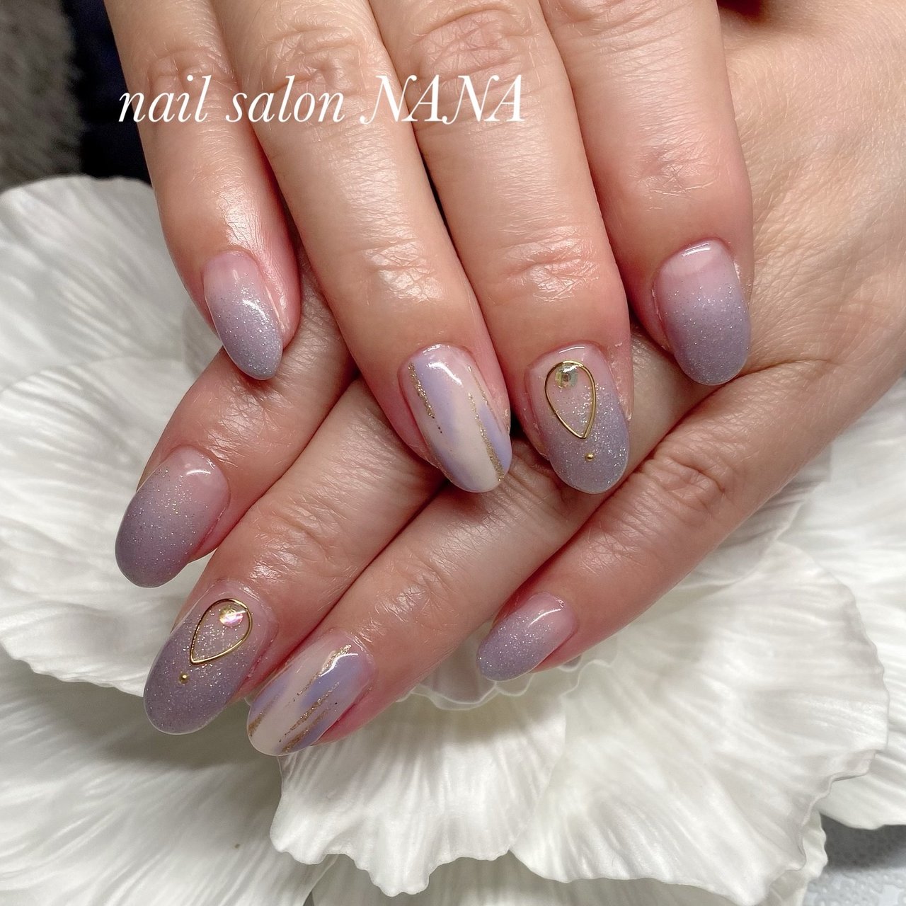 春 夏 梅雨 ハンド グラデーション Nail Salon Nanaのネイルデザイン No ネイルブック