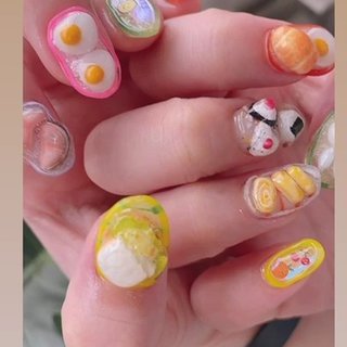 おにぎりのネイルデザイン｜ネイルブック