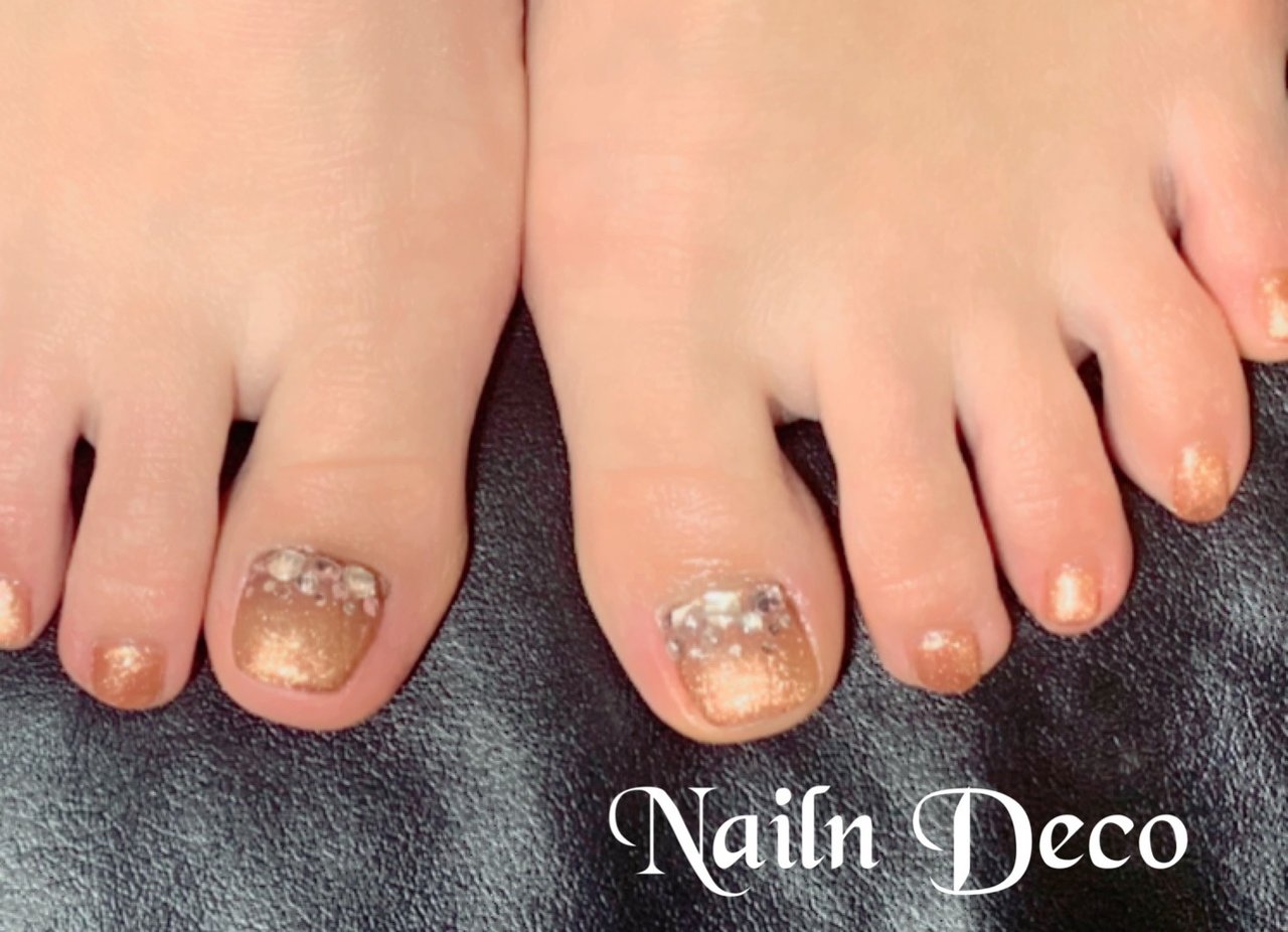 夏 オールシーズン 七夕 海 フット Nailndecoのネイルデザイン No ネイルブック