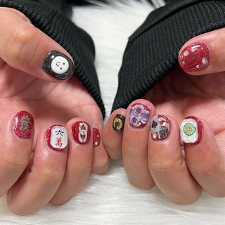 人気商品 ネイルパーツ 麻雀ネイルパーツ ネイルアート用品 Ceussmedicina Com Br