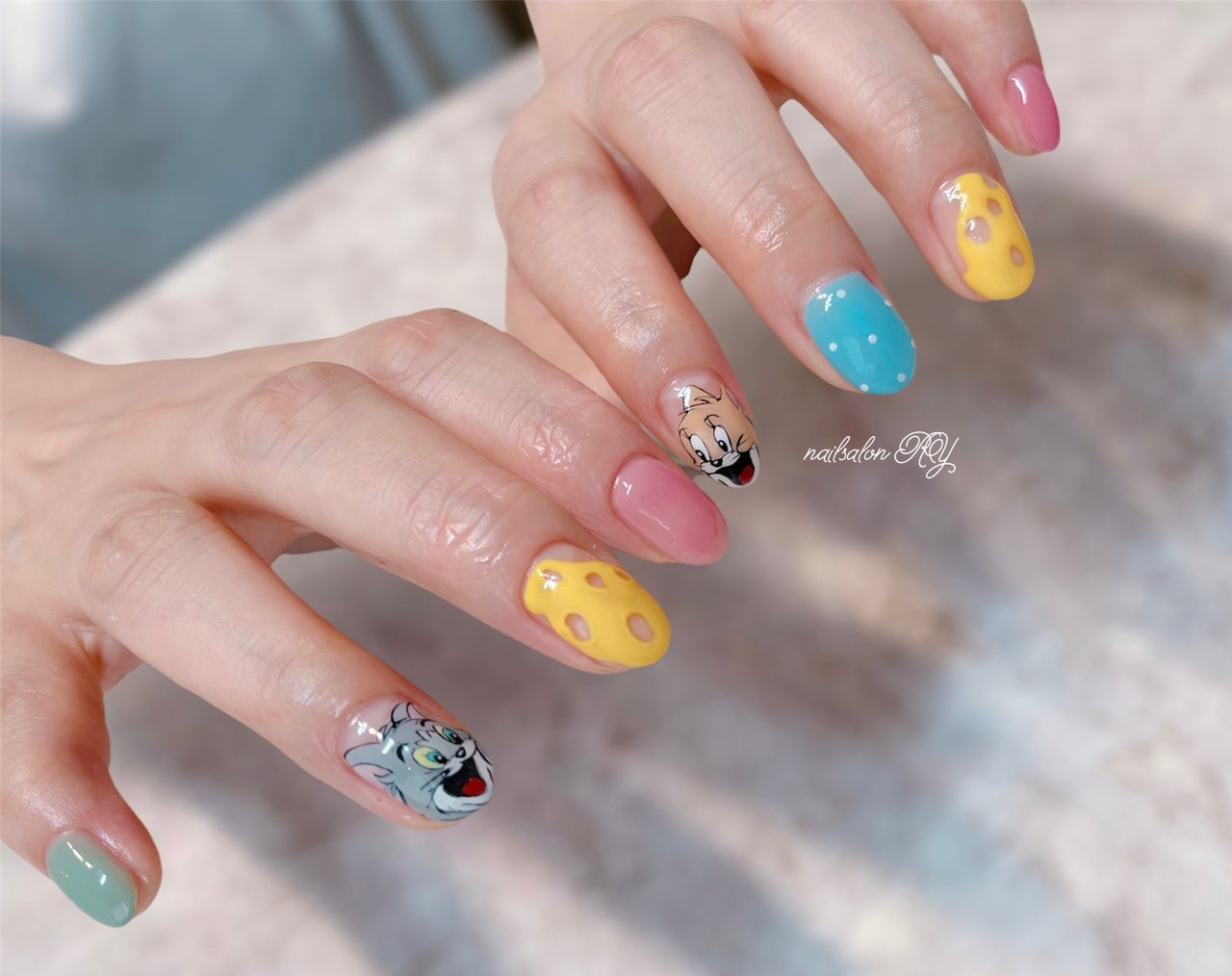 オールシーズン パーティー デート 女子会 ハンド Nailsalon Ryのネイルデザイン No ネイルブック