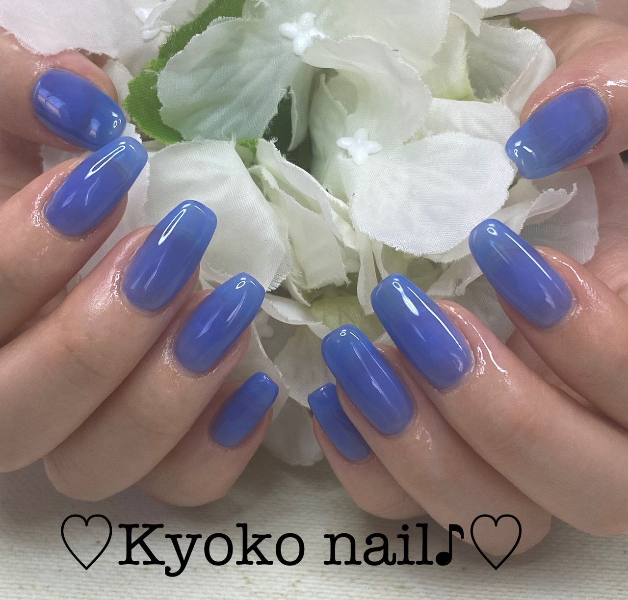 オールシーズン ハンド シンプル ワンカラー ミディアム Kyoko Nailのネイルデザイン No ネイルブック