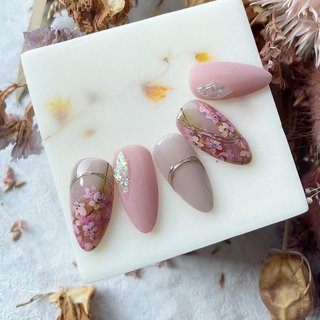 桜ネイルのネイルデザイン ネイルブック