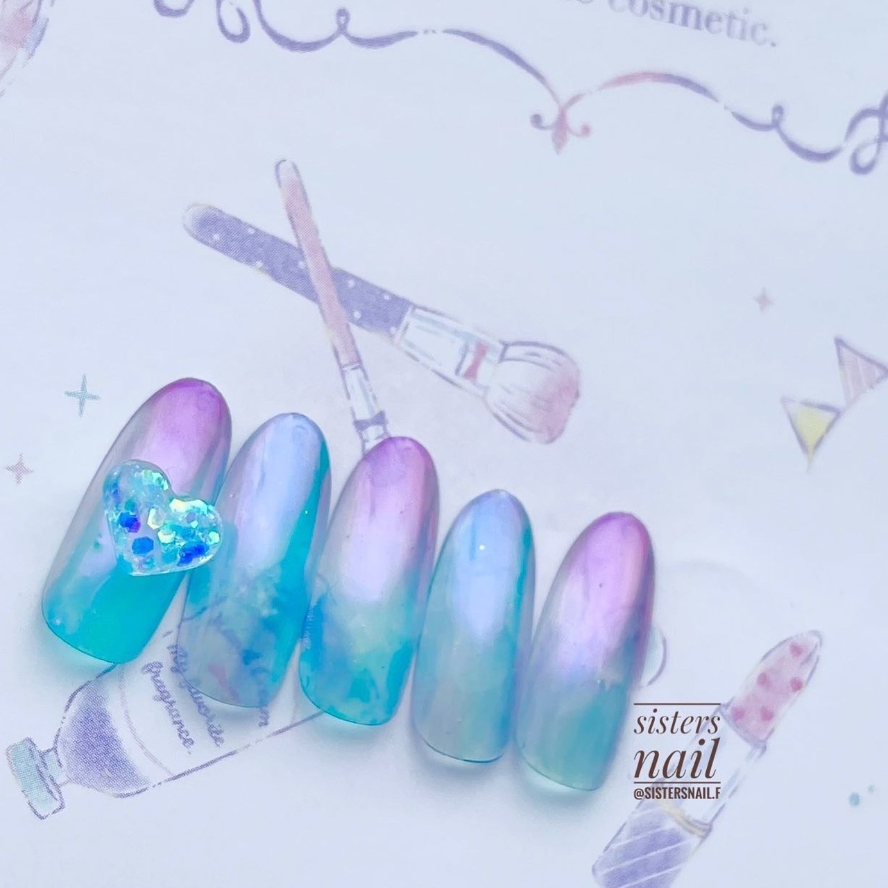 夏 旅行 七夕 海 ハンド Nailist Kazumiのネイルデザイン No ネイルブック