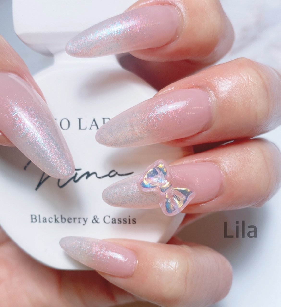 グラデーション/ラメ/ワンカラー/リボン - Lila nail salonの