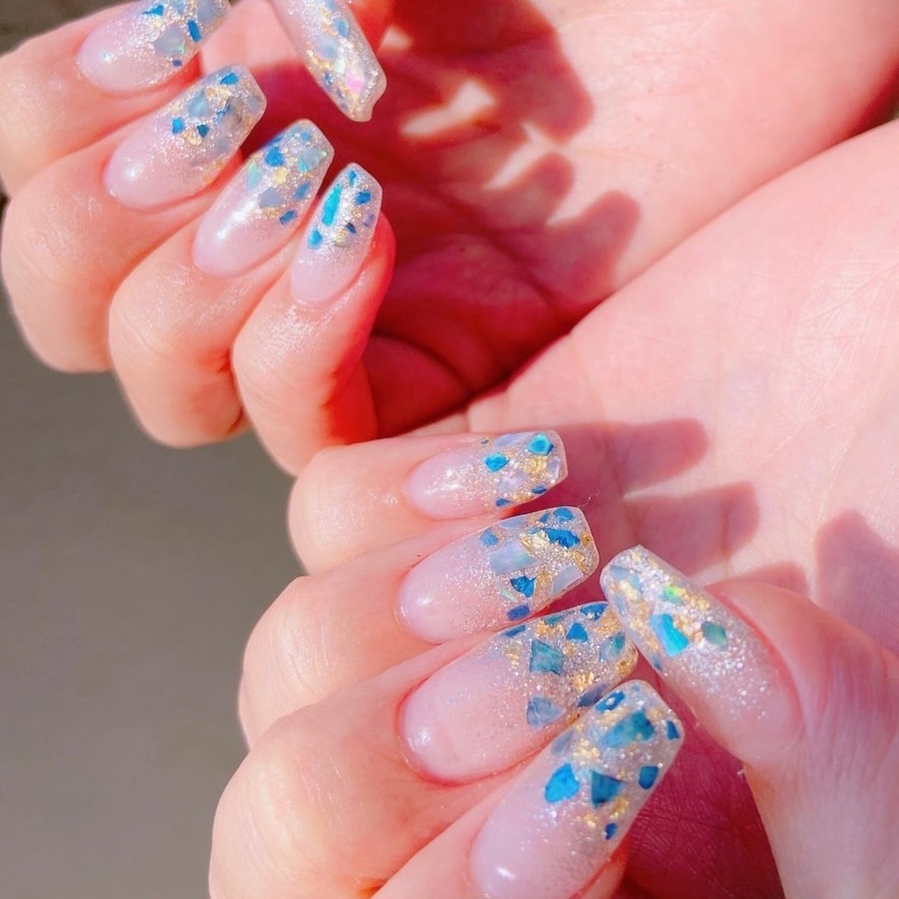 夏 海 リゾート 浴衣 ハンド Nailsのネイルデザイン No ネイルブック