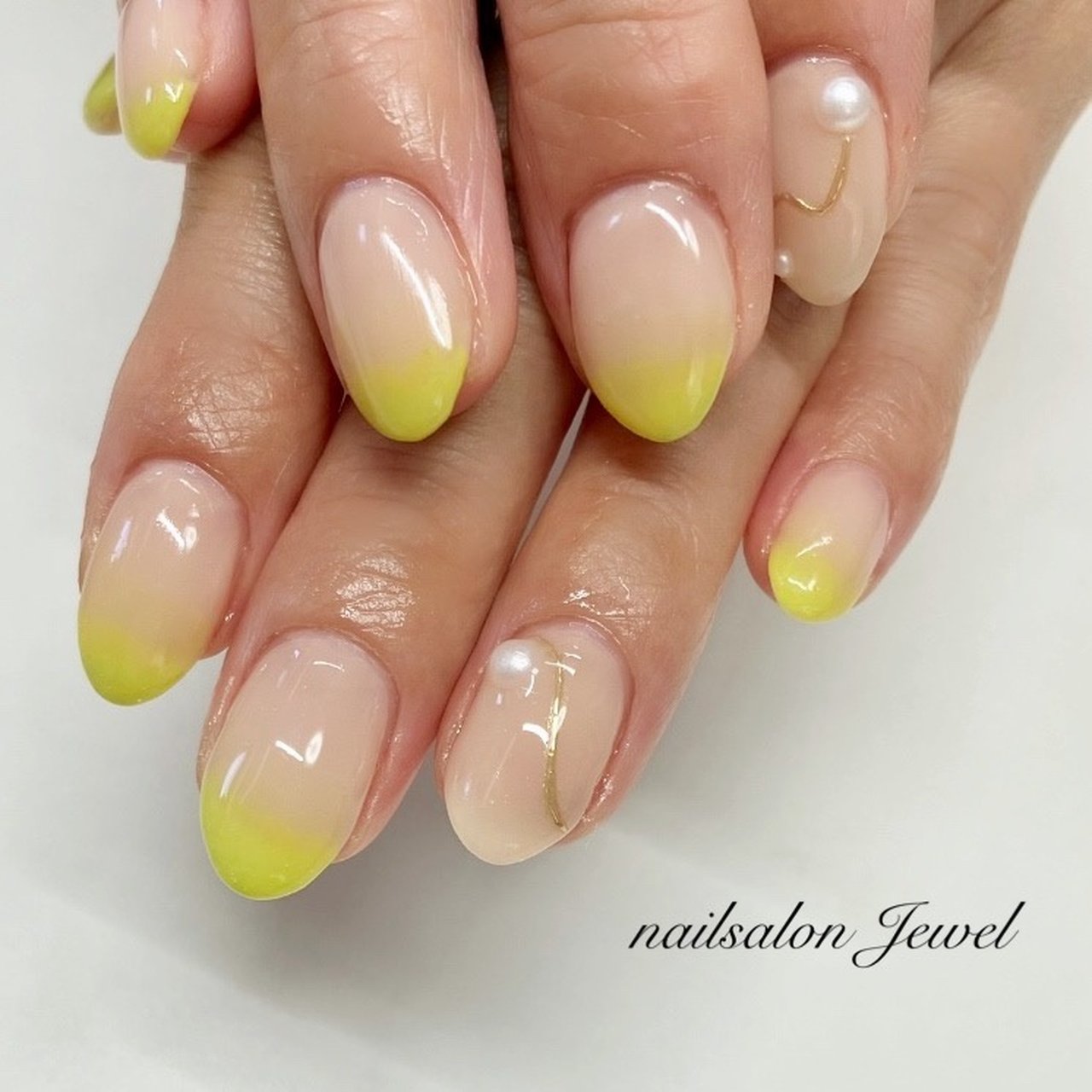 春/夏/ハンド/グラデーション/ミディアム - nailsalon Jewelのネイル