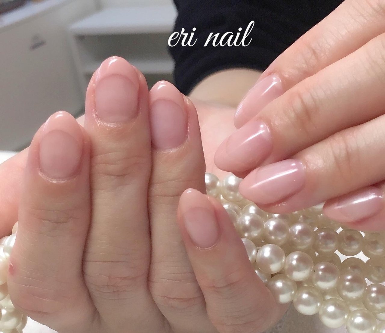 オールシーズン ハンド フレンチ ピンク ジェルネイル 名古屋市天白区 自宅ネイルサロン Eri Nailのネイルデザイン No ネイルブック