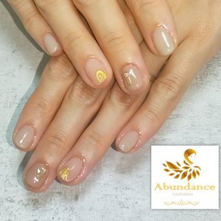 グレージュ パステルのネイルデザイン ネイルブック