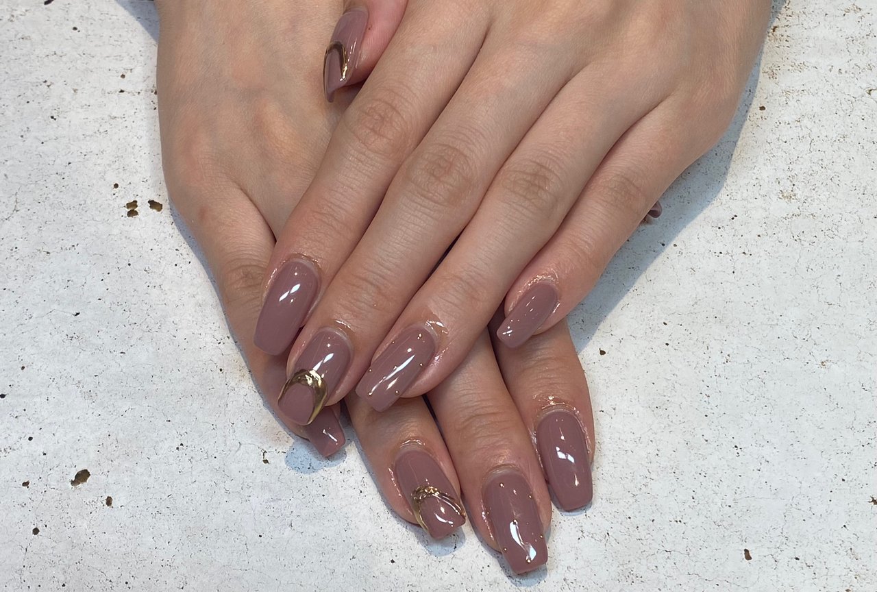 オールシーズン ハンド ワンカラー ロング ベージュ Beautysalonricoのネイルデザイン No ネイルブック