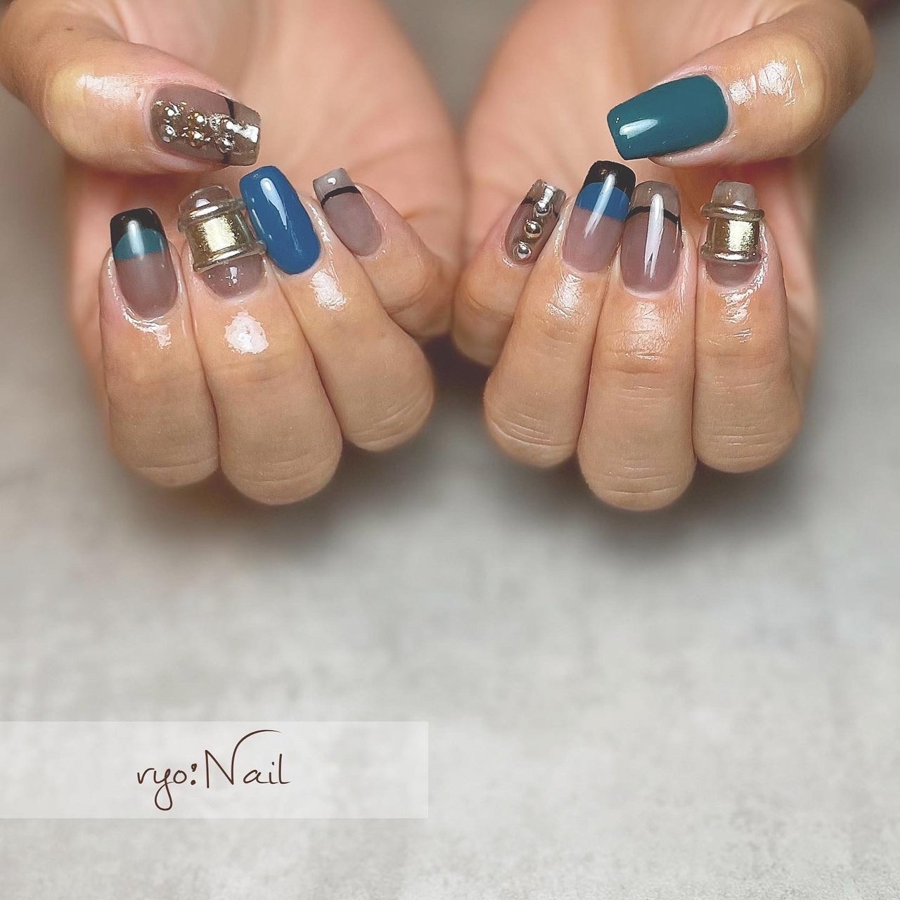 オールシーズン 旅行 ライブ 女子会 ハンド Ryo Nailのネイルデザイン No ネイルブック