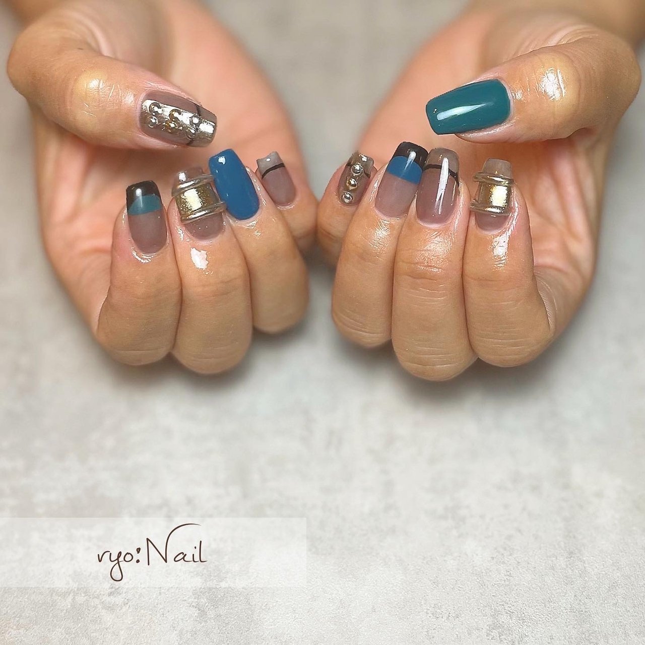 オールシーズン 旅行 ライブ 女子会 ハンド Ryo Nailのネイルデザイン No ネイルブック