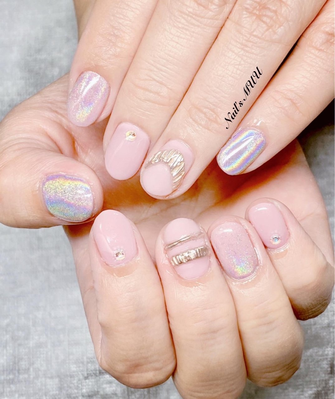 春 オールシーズン オフィス デート ハンド Nail S Muuのネイルデザイン No ネイルブック