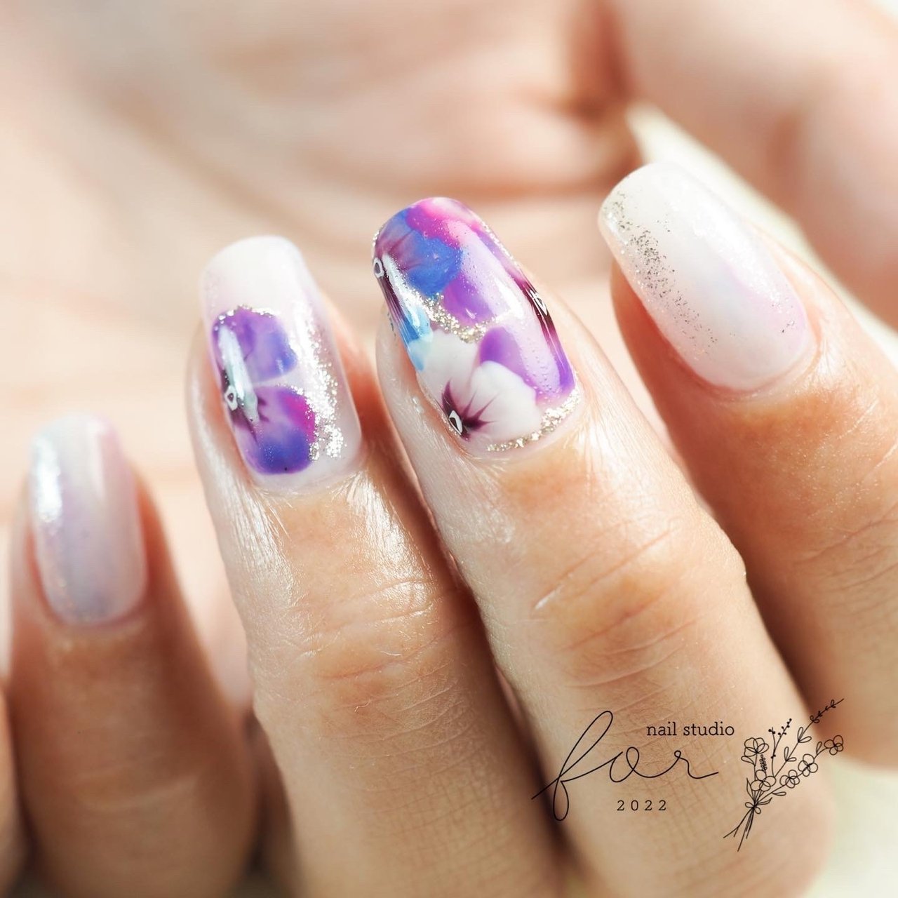 夏 デート 女子会 ハンド ワンカラー Yasuhaのネイルデザイン No ネイルブック