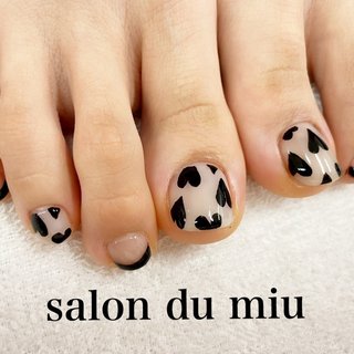 バレンタイン フットのネイルデザイン ネイルブック