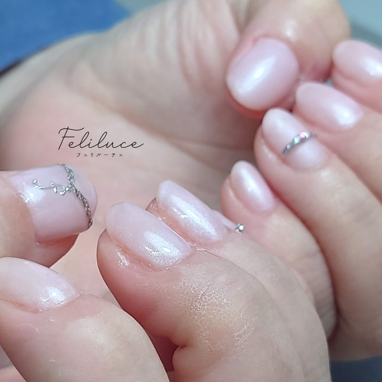 ハンド シンプル ショート オーバル ピンク Felilucenailのネイルデザイン No ネイルブック