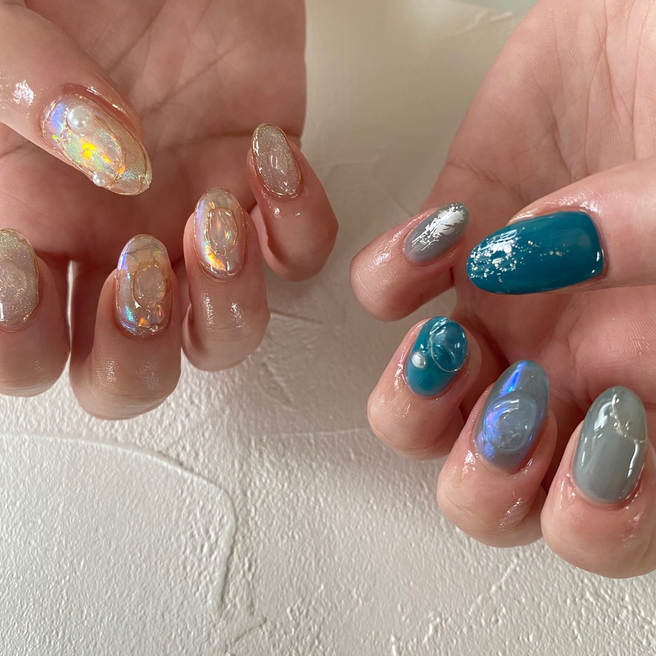 春 夏 オールシーズン ハンド パール Ms Mamikoのネイルデザイン No ネイルブック