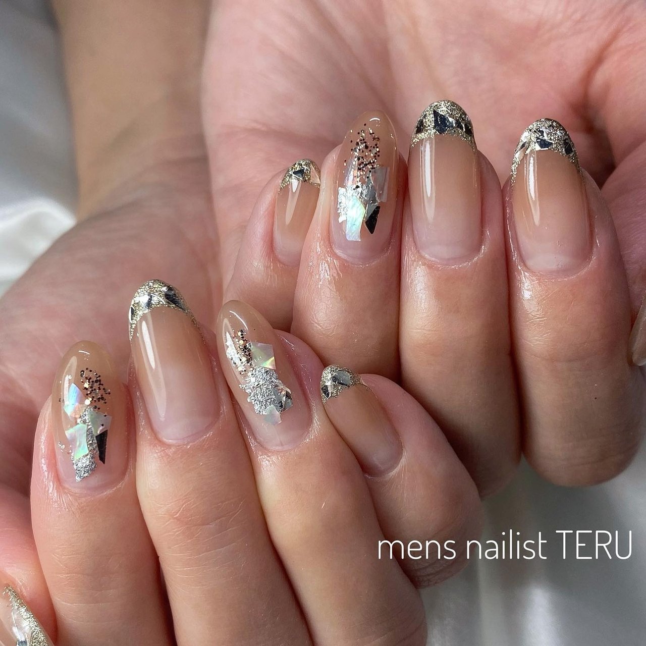 夏 オールシーズン ブライダル パーティー ハンド 大阪北堀江nail Salon Eternalメンズネイリストteruのネイル デザイン No ネイルブック