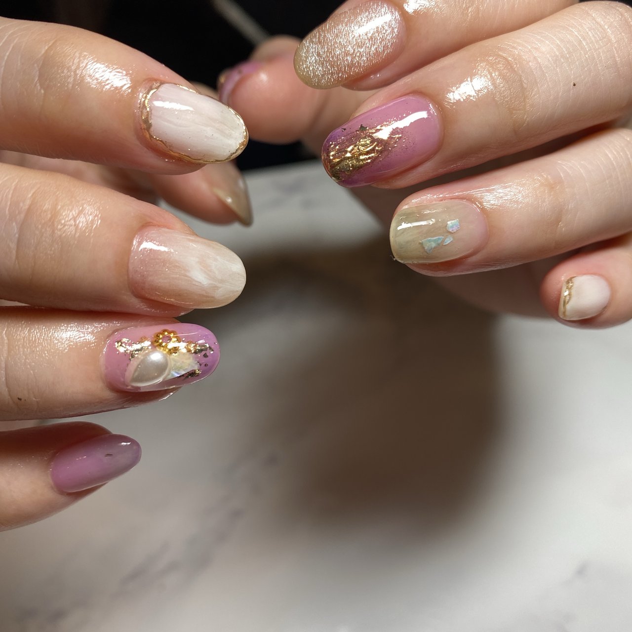 オールシーズン 七夕 浴衣 ライブ ハンド Nailsのネイルデザイン No ネイルブック