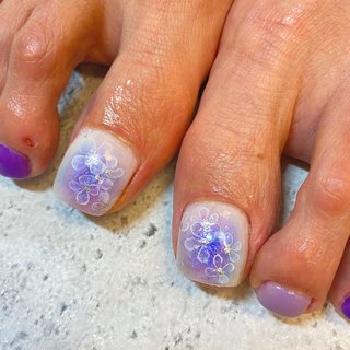 ウォーターケア付きのネイルデザイン ネイルブック