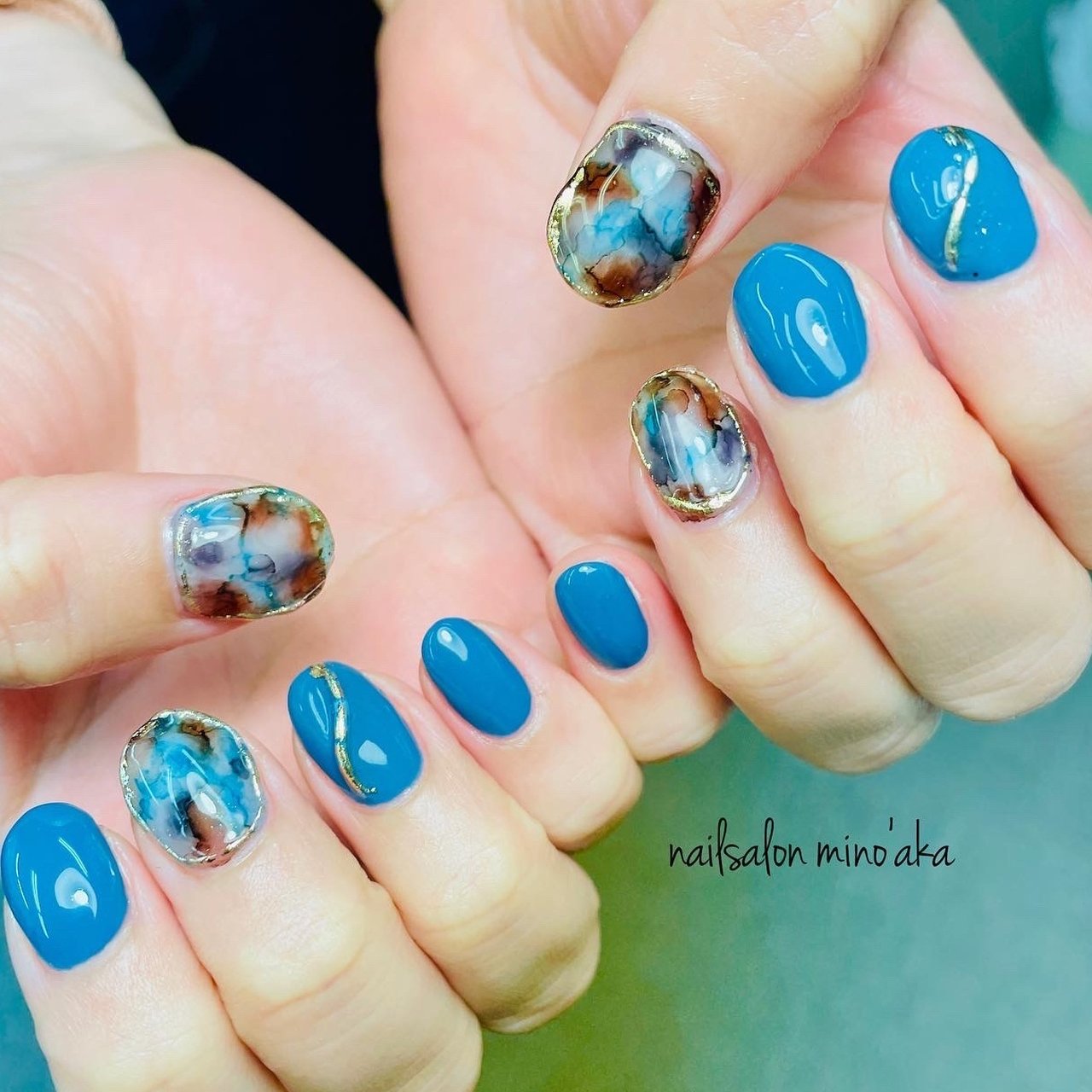 夏 旅行 梅雨 海 ハンド よっちゃんのネイルデザイン No ネイルブック