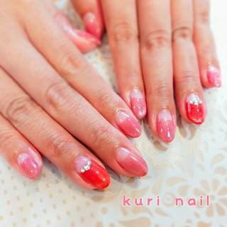 深めフレンチのネイルデザイン ネイルブック