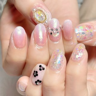 人気順 ラウンド ベイビーブーマーのネイルデザイン ネイルブック