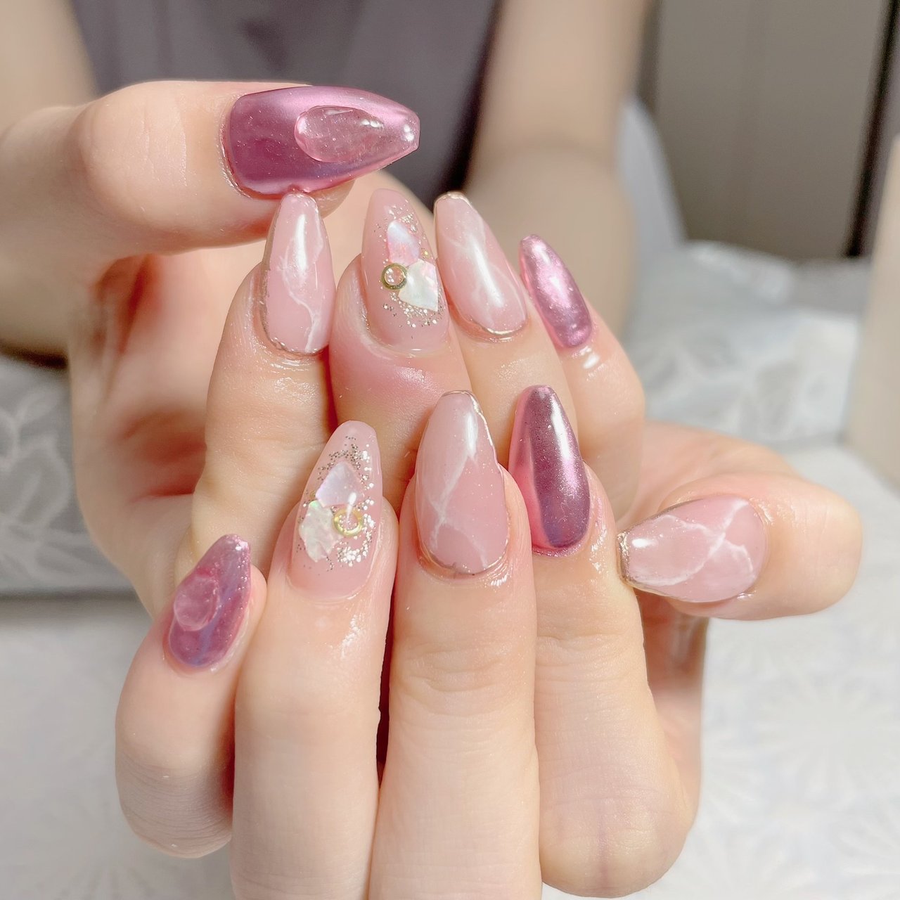 春 オールシーズン デート 女子会 ハンド Only Nail 西船橋南口徒歩6分 のネイルデザイン No ネイルブック