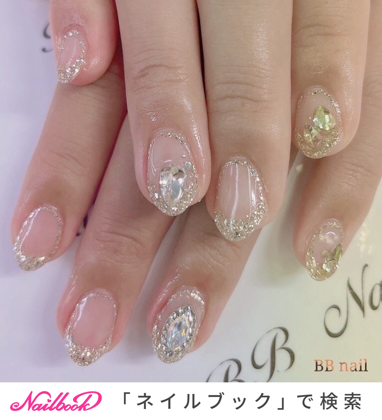 ショート 派手ネイルのネイルデザイン ネイルブック