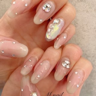 人気順｜チーク/Vカットストーンのネイルデザイン｜ネイルブック