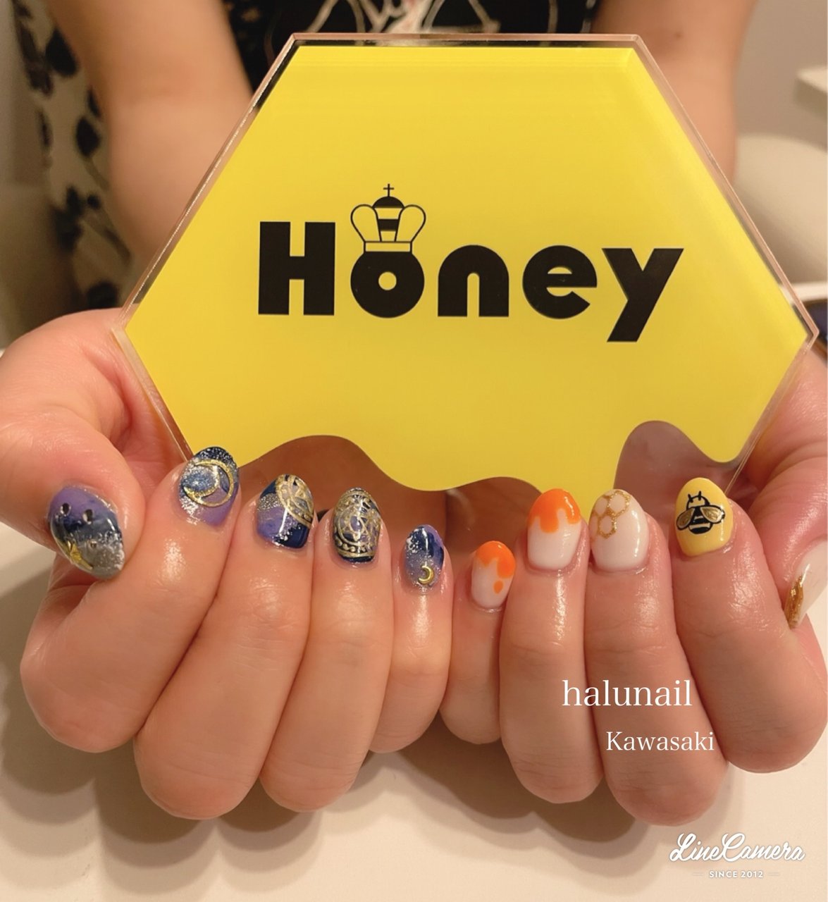 オールシーズン ライブ ハンド ショート ラウンド Halu Nailのネイルデザイン No ネイルブック