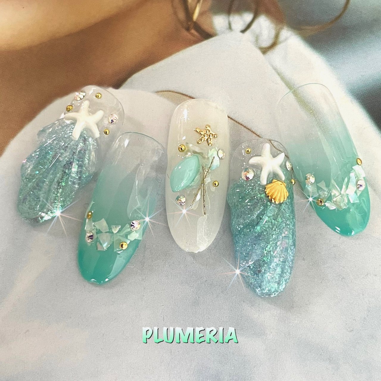夏/海/リゾート/デート/ハンド - PLUMERIA〜隠れ家サロンプルメリア 