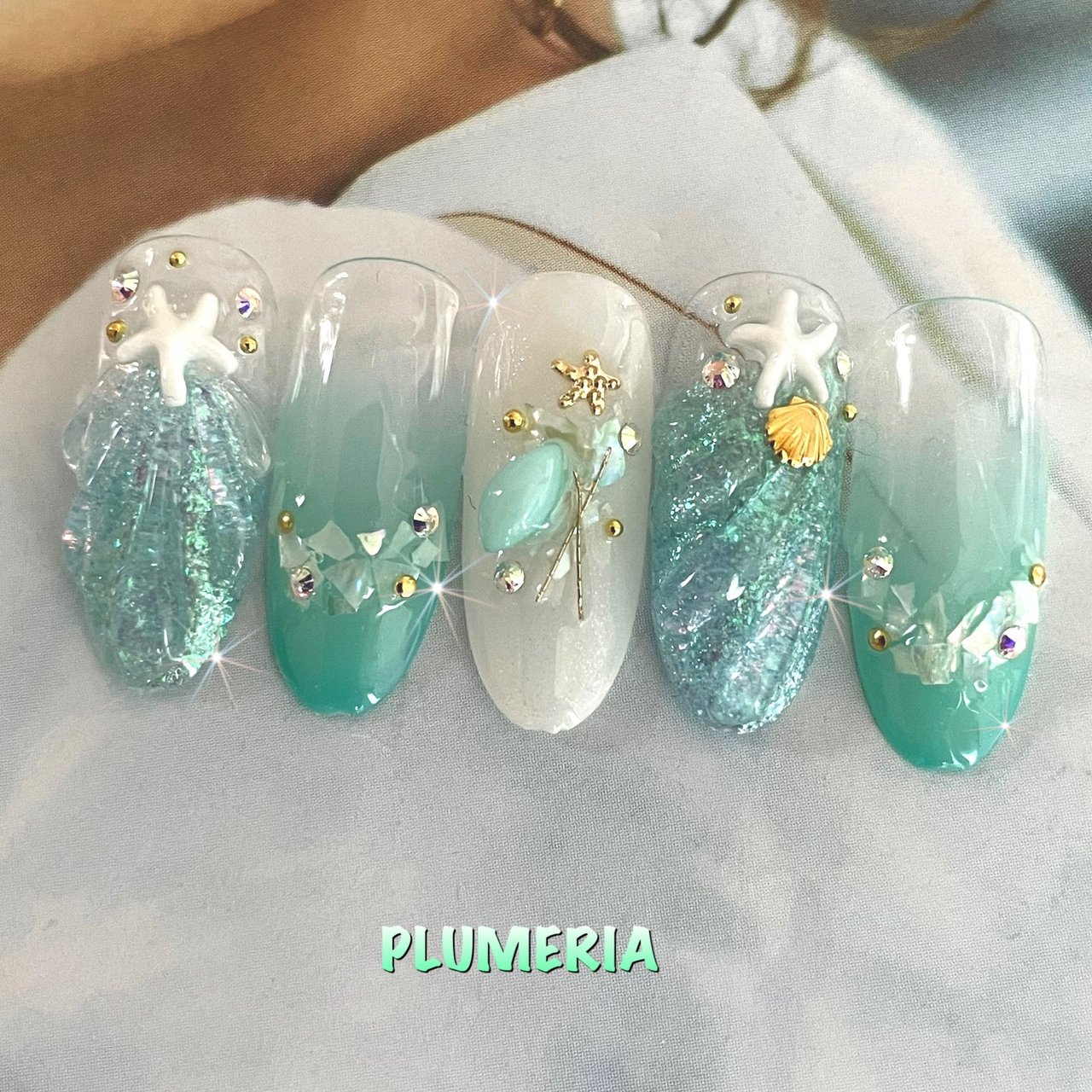 夏/海/リゾート/デート/ハンド - PLUMERIA〜隠れ家サロンプルメリア 