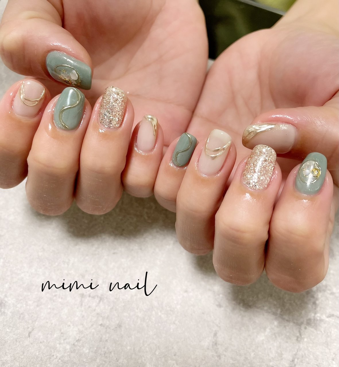 Mimi Nail 茅ヶ崎市甘沼プライベートネイルサロン のネイルデザイン No ネイルブック