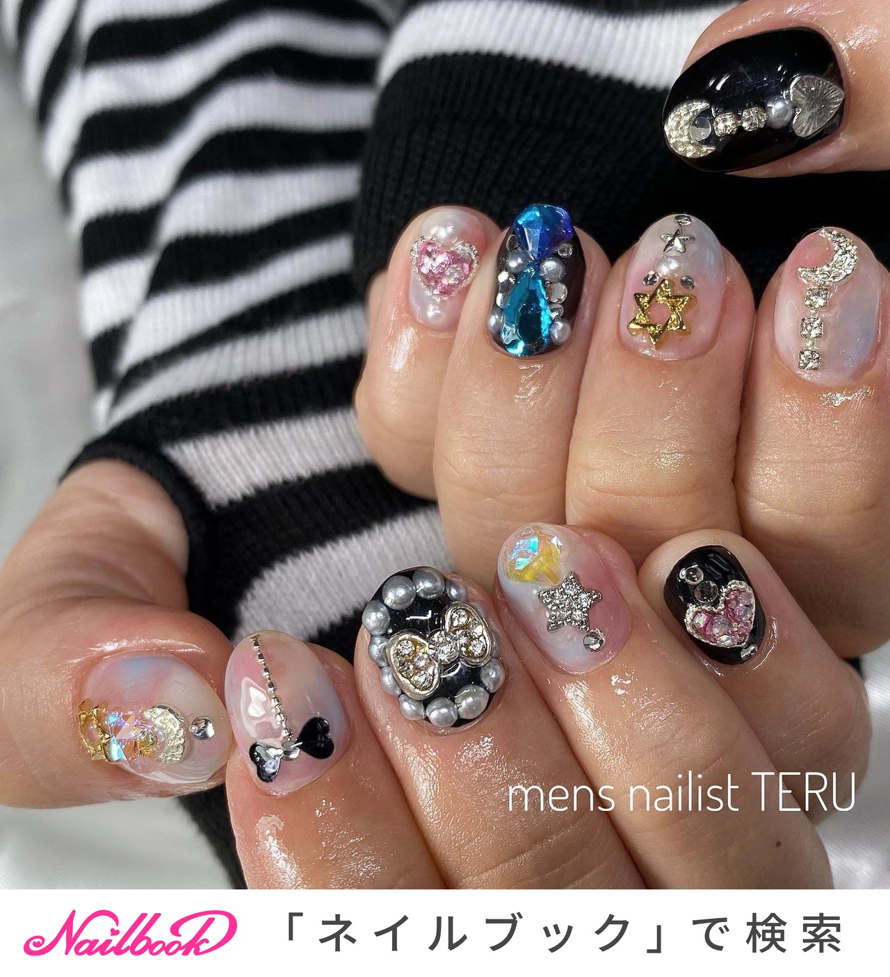 ネイルチップ フルオーダー ジェルネイル Nail オーダーメイド ネイル