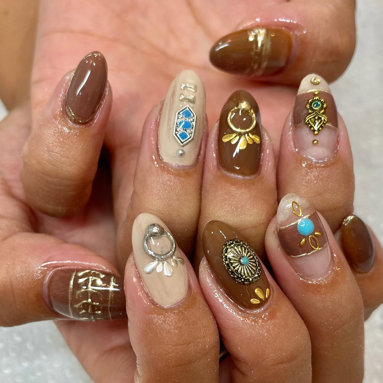 夏 秋 オールシーズン ハンド ワンカラー Nailsalon M Fleurのネイルデザイン No ネイルブック