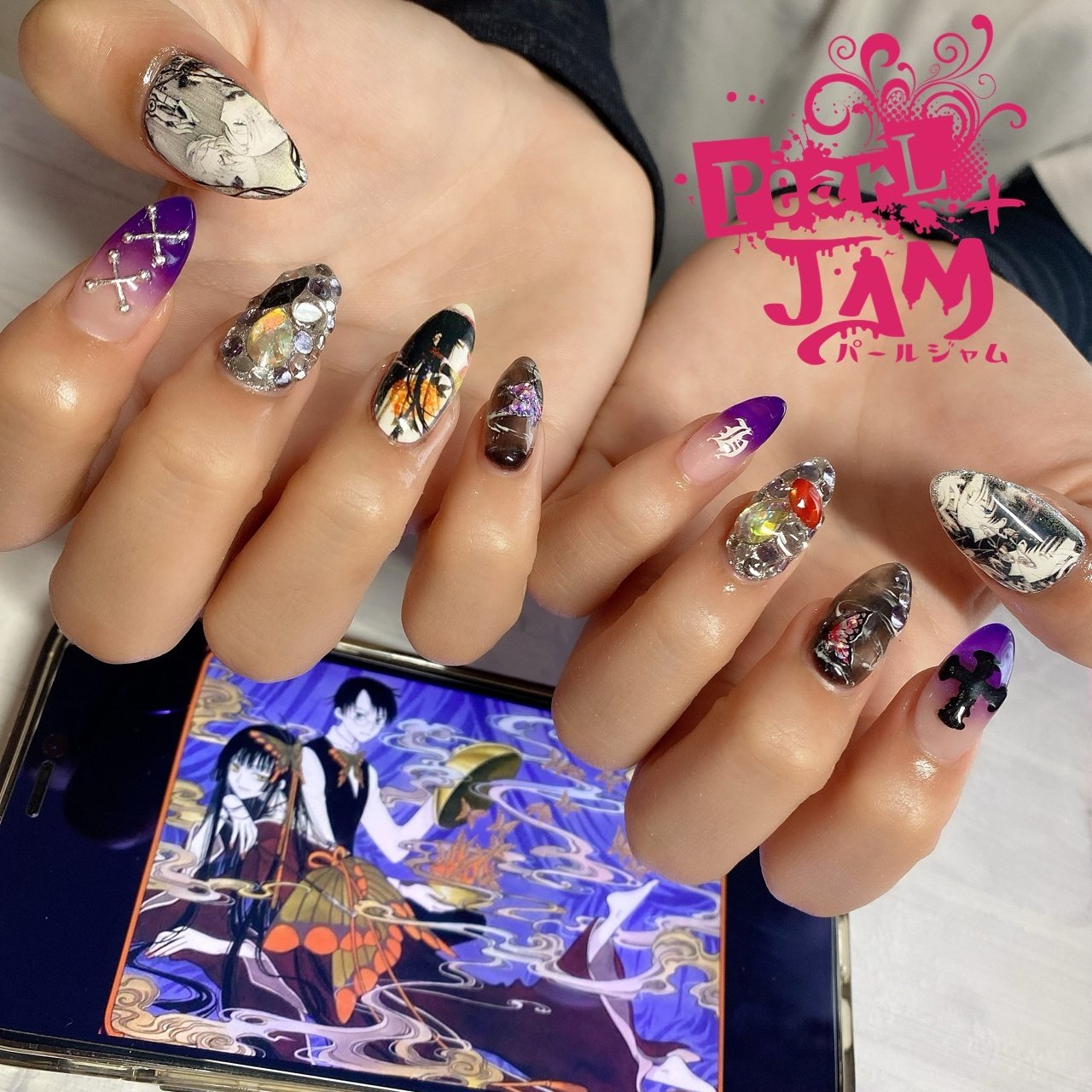 オールシーズン/ハンド - Pearl＋Jamのネイルデザイン[No.7362507