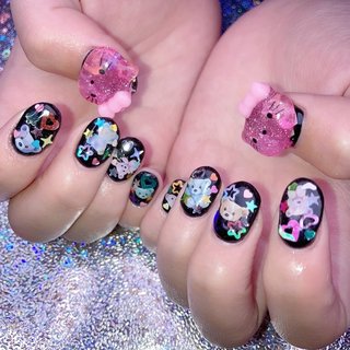 キティちゃんのネイルデザイン ネイルブック