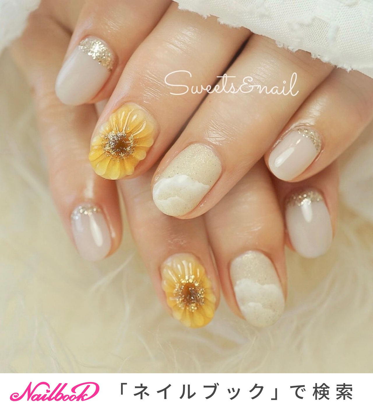 チャームオンノンワイプジェルのネイルデザイン｜ネイルブック