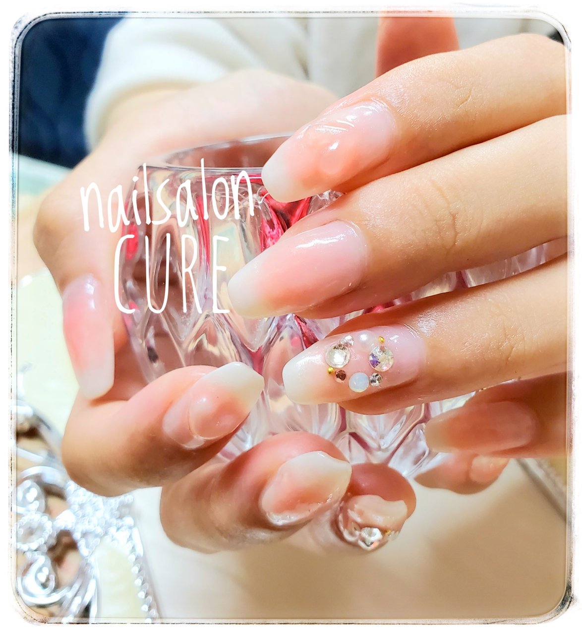 旅行 オフィス デート ハンド グラデーション Nailsaloncureのネイルデザイン No ネイルブック