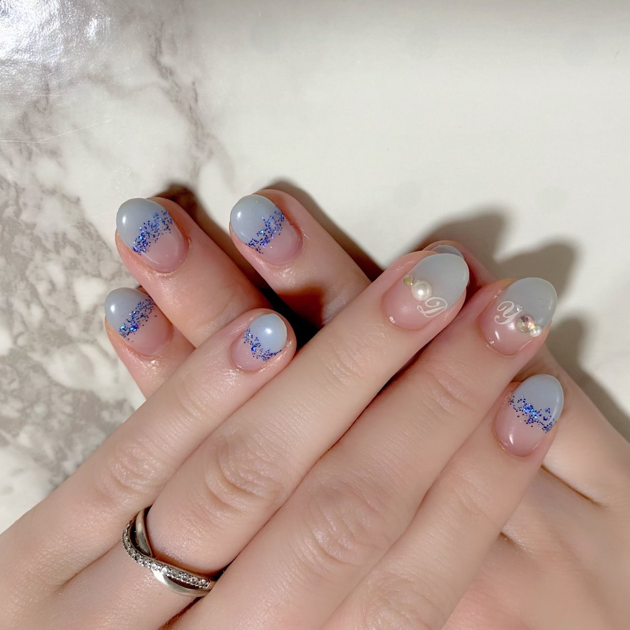 オールシーズン オフィス デート 女子会 ハンド Nail Sandalfonのネイルデザイン No 736 ネイルブック