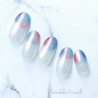 パープル マニキュアのネイルデザイン ネイルブック