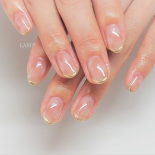 ゴールド(金)/#先端ゴールドのネイルデザイン｜ネイルブック 