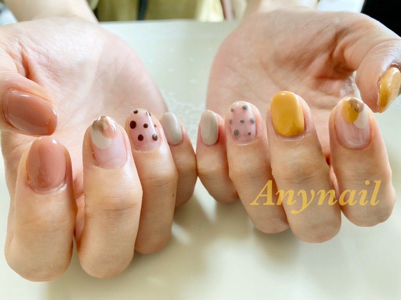 夏 秋 オールシーズン オフィス ワンカラー Any Nail Kitaayaseのネイルデザイン No ネイルブック