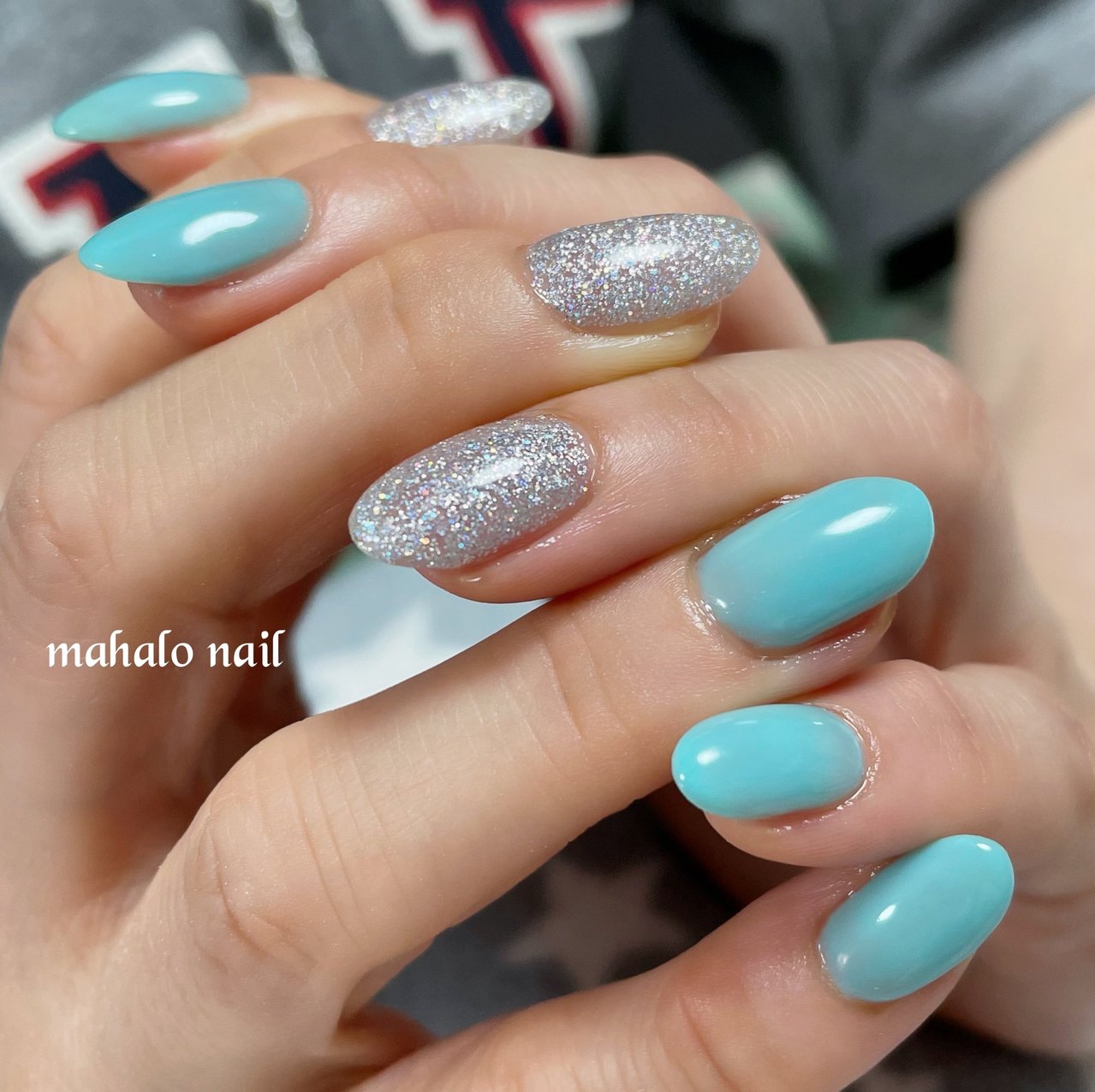 ターコイズ シルバー Mahalo Nailのネイルデザイン No ネイルブック