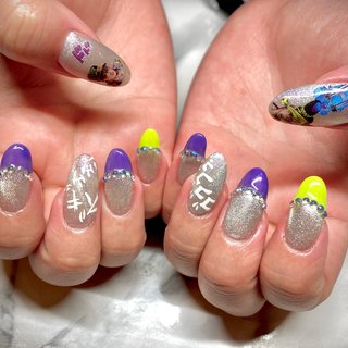 進撃の巨人ネイルのネイルデザイン ネイルブック