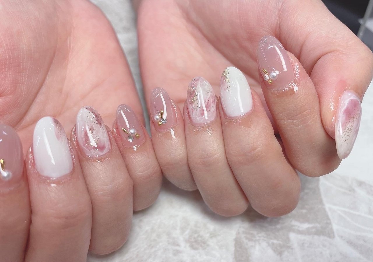 オールシーズン オフィス パーティー デート ハンド Salon D Sのネイルデザイン No ネイルブック